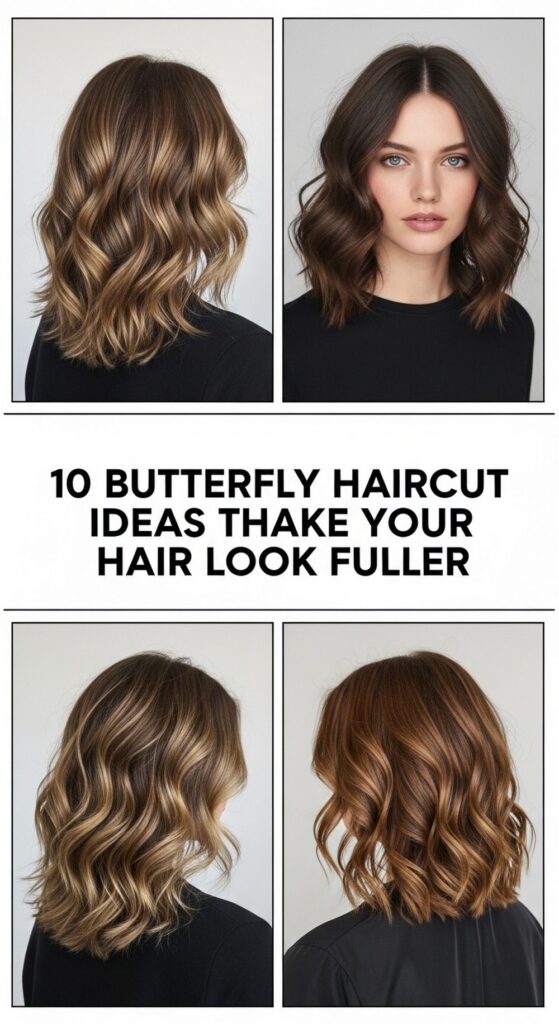 Butterfly Haircut Ideas That Make Your Hair Look Fuller