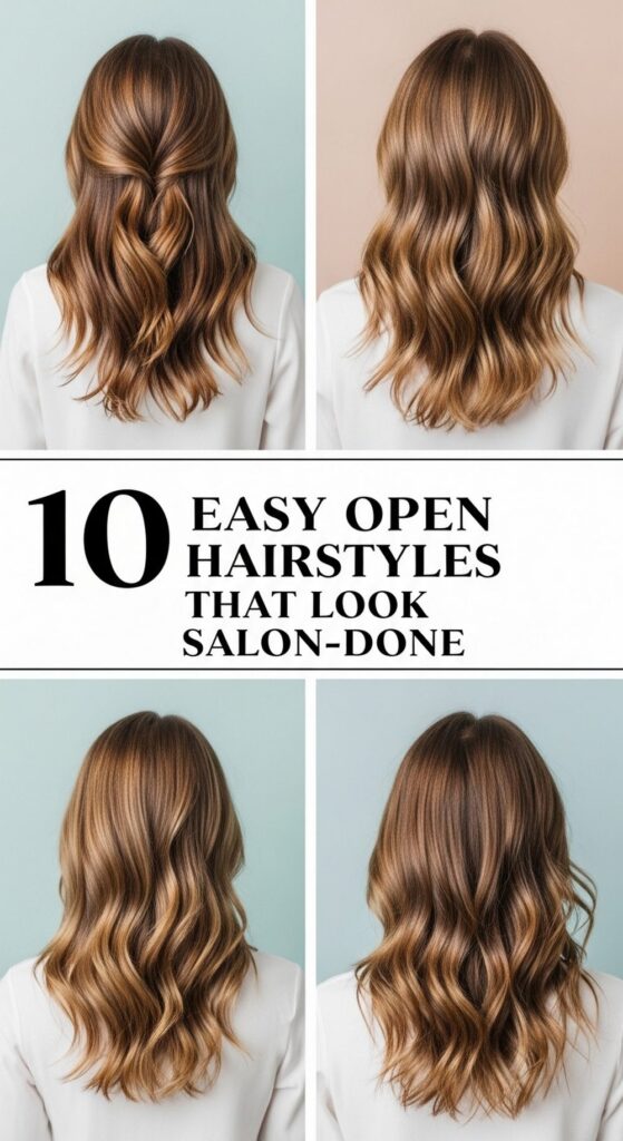 Easy Open Hairstyles That Look Salon-Done