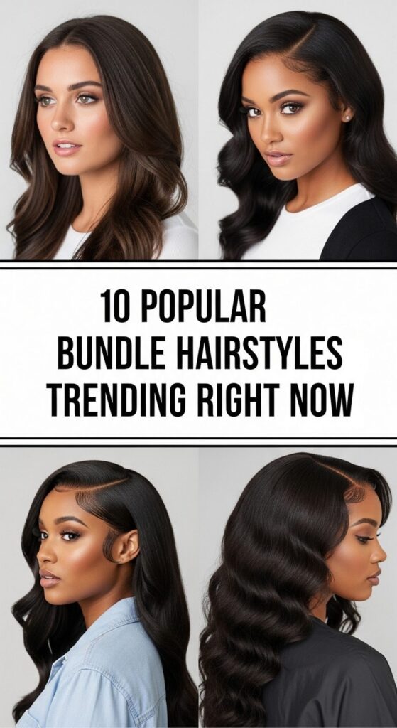 Popular Bundle Hairstyles Trending Right Now