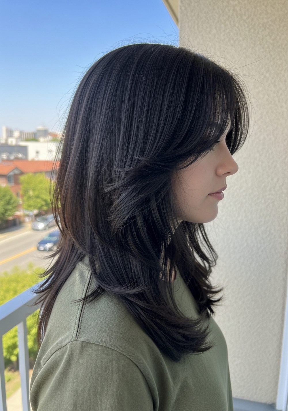 Airy Butterfly V-Cut for Thick Hair