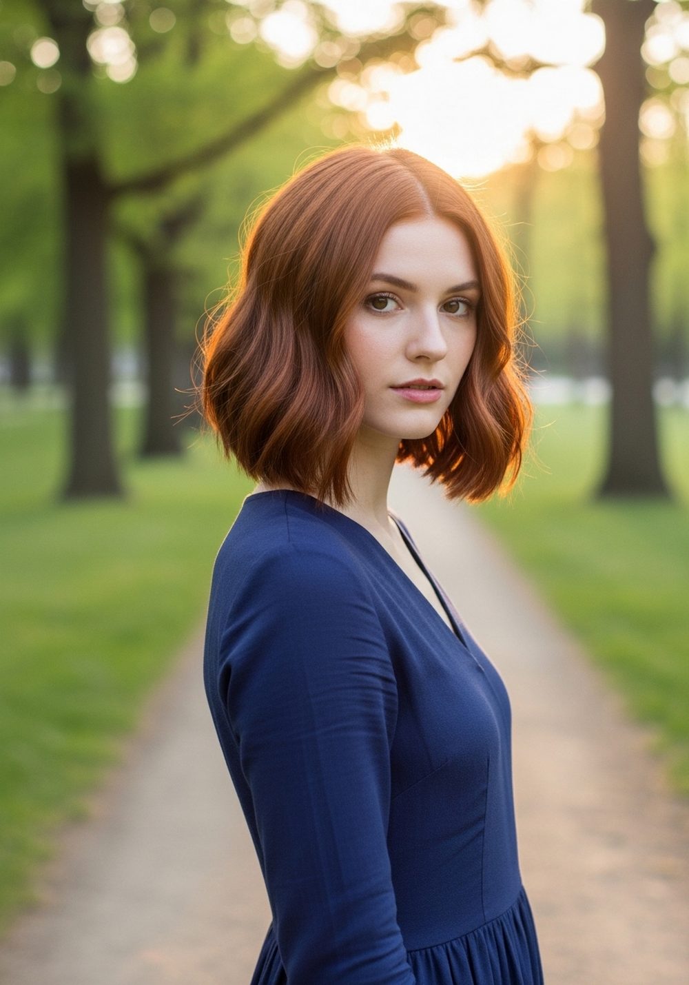 Blunt Lob with Gentle Outward Flip