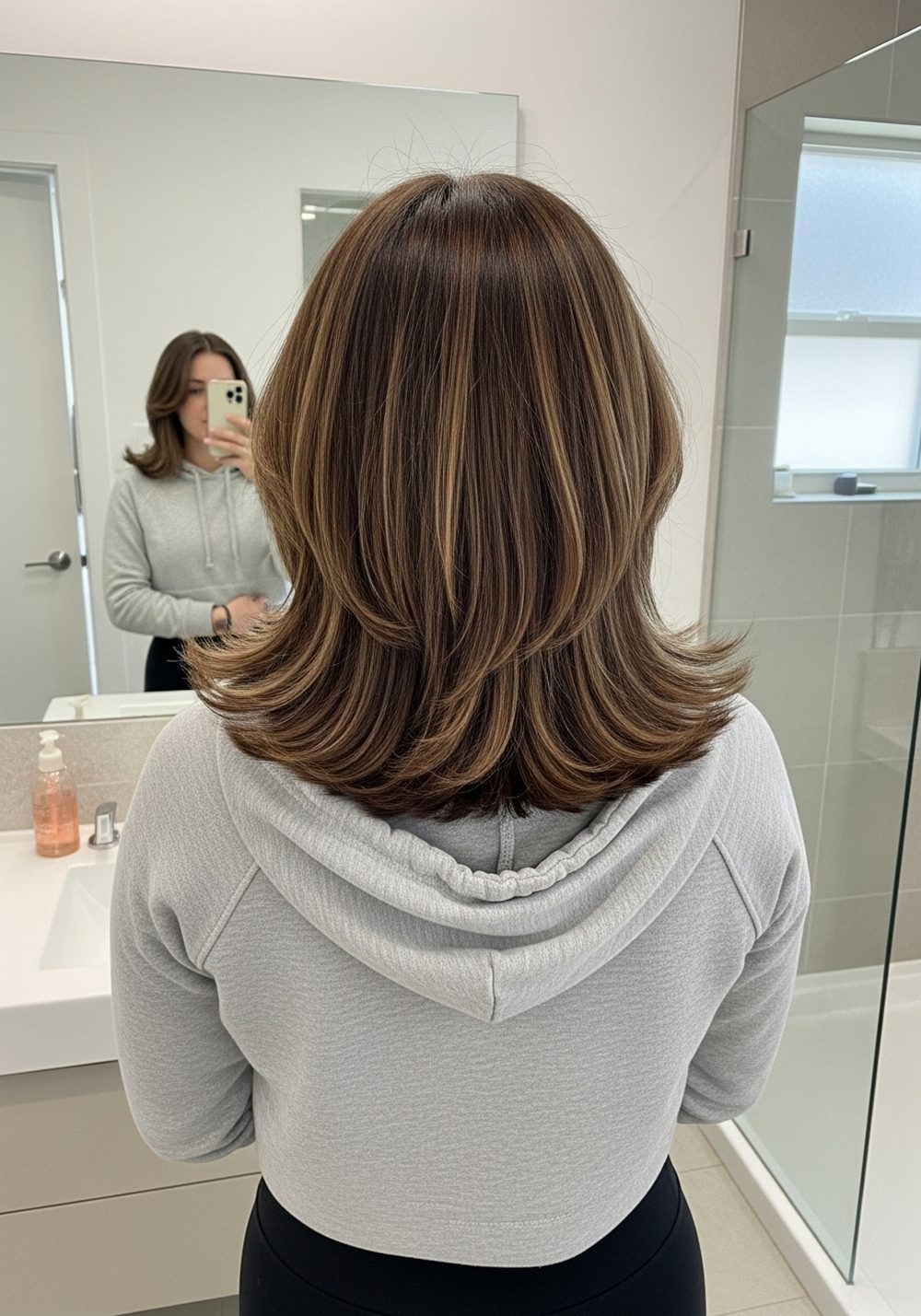 Butterfly Lob with Tucked Ends