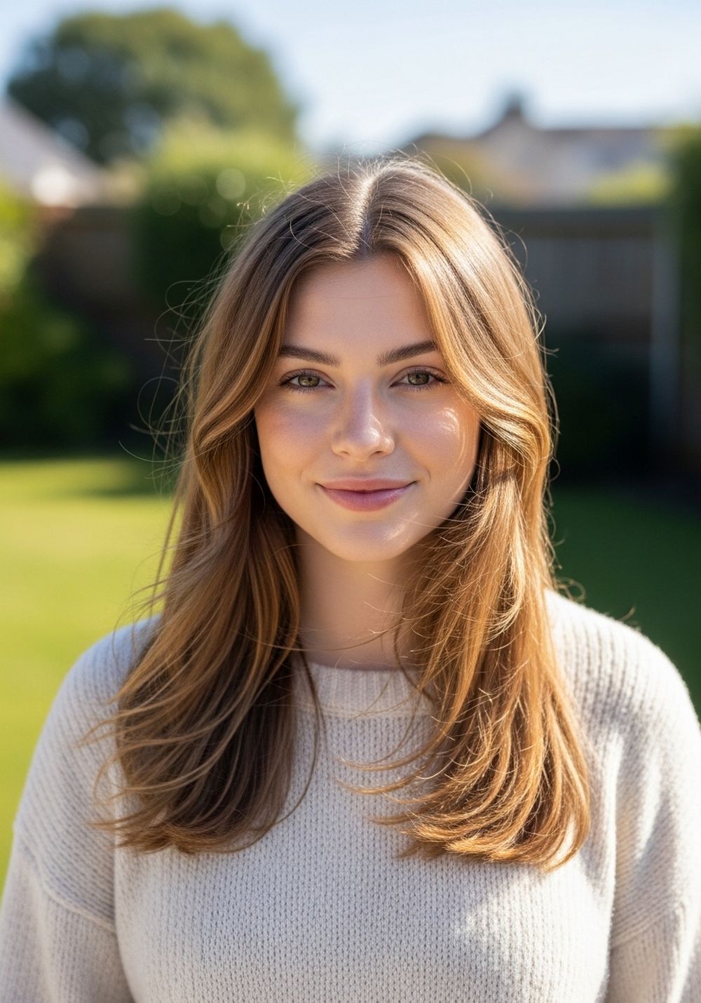 Classic Long Butterfly Blowout Center Part Hairstyles