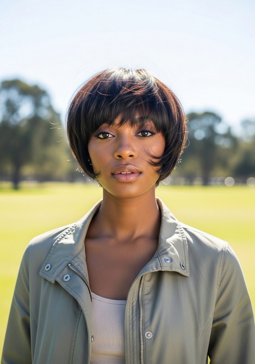 Classic Pixie Bob Blend Hairstyle