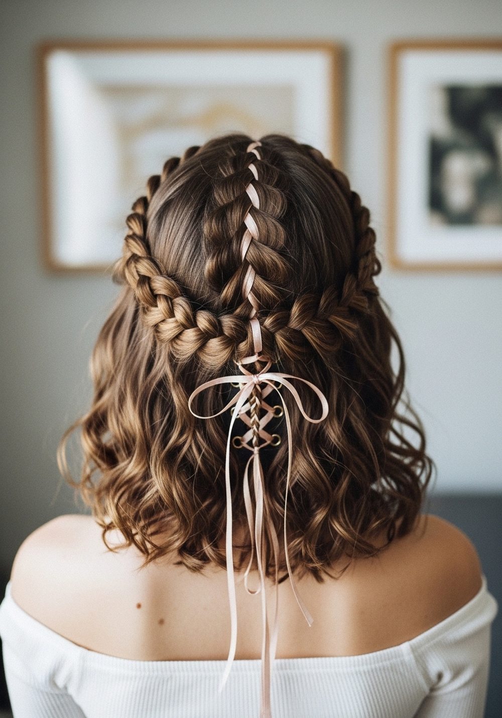 Crowned Dutch Corset Braid
