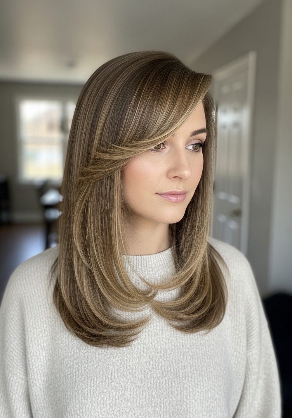 Deep Side-Part Swoop