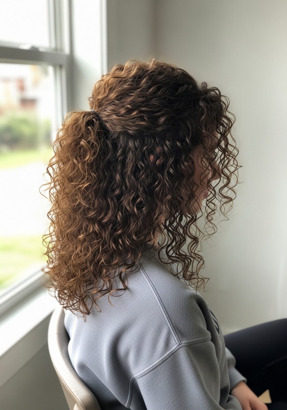 Defined Curly U-Cut for Shape and Bounce