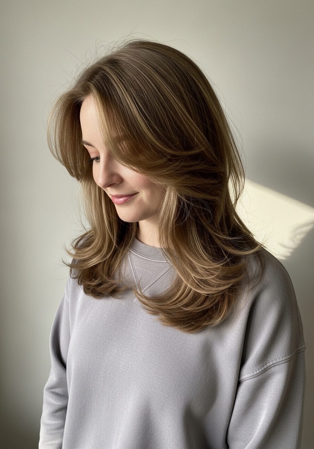 Feathered U-Cut with Natural Movement