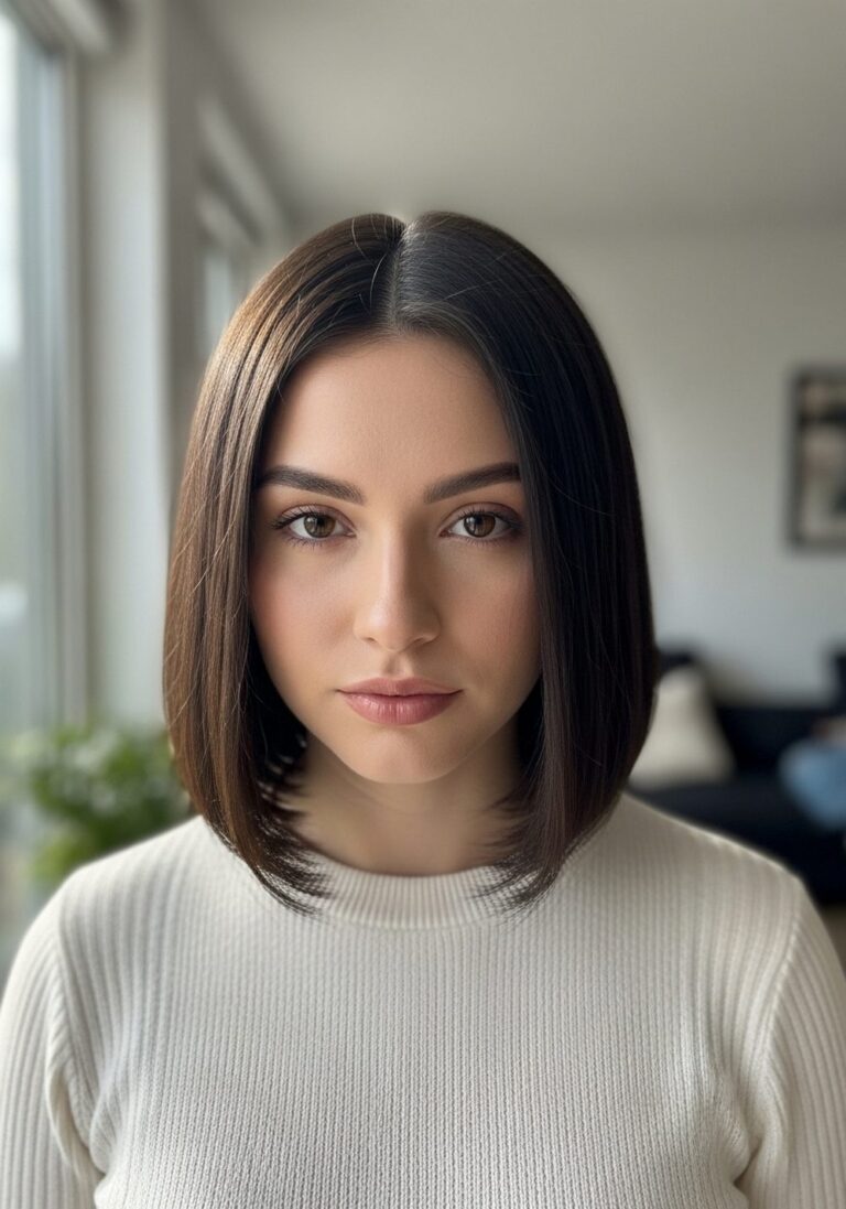 Glass-Sleek Blunt Lob