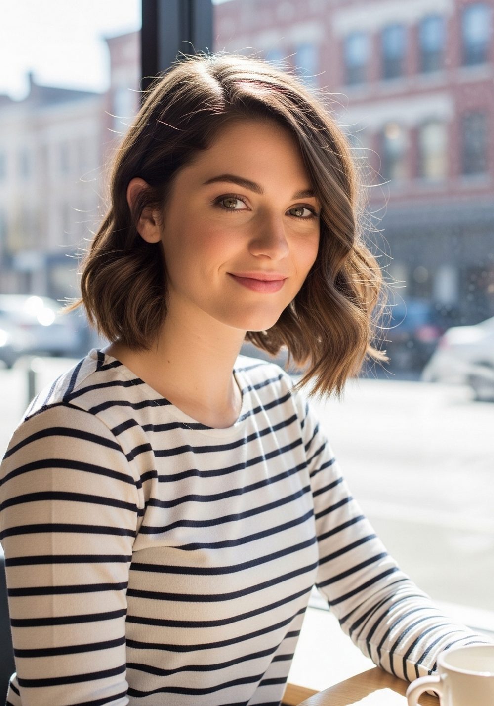 Layered Side-Part Bob