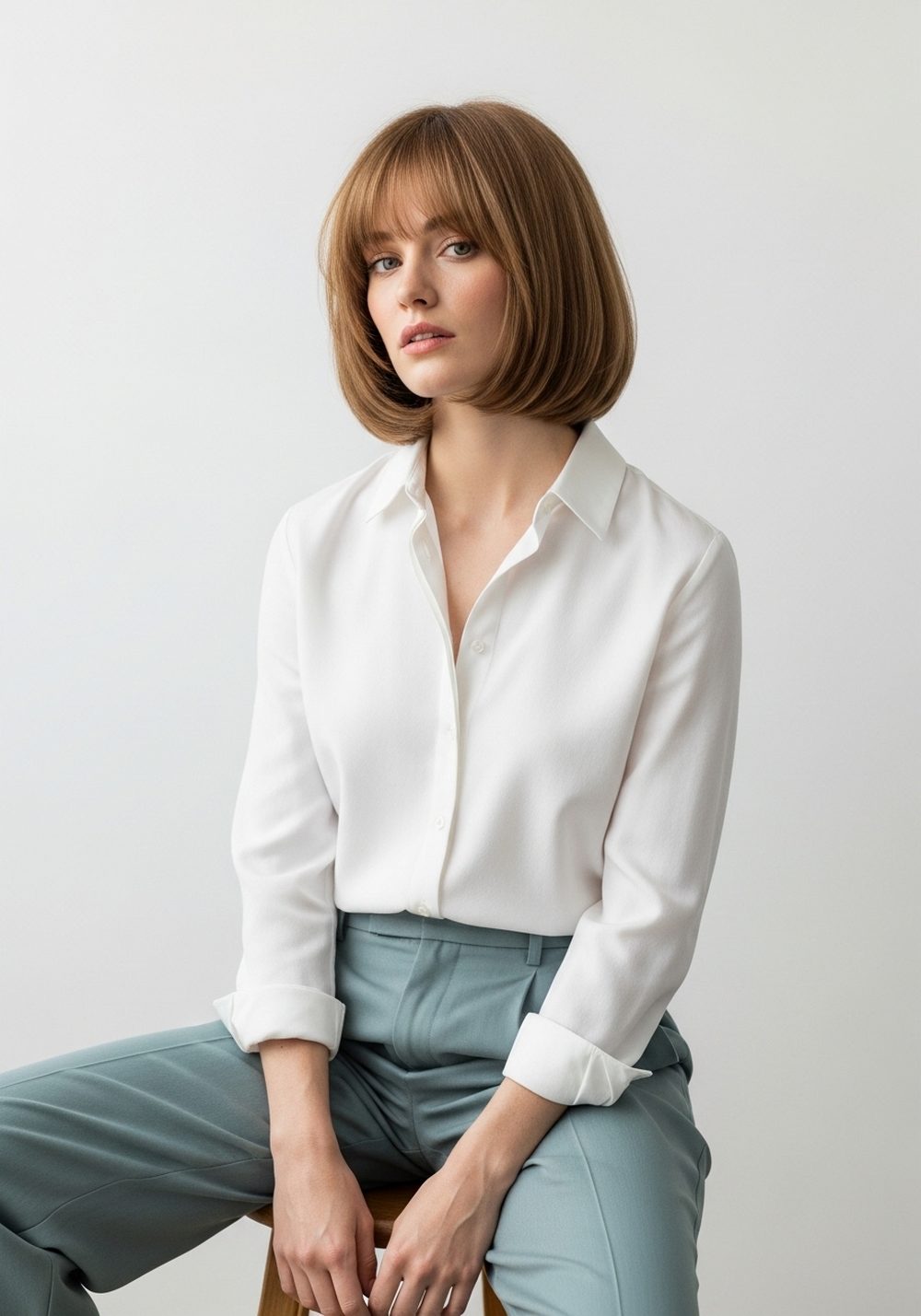 Midi Butterfly Cut with Flip-Out Ends