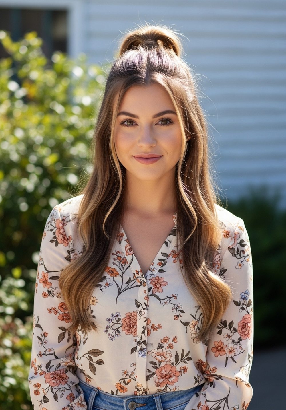 Sleek High Bundle Ponytail Hairstyle