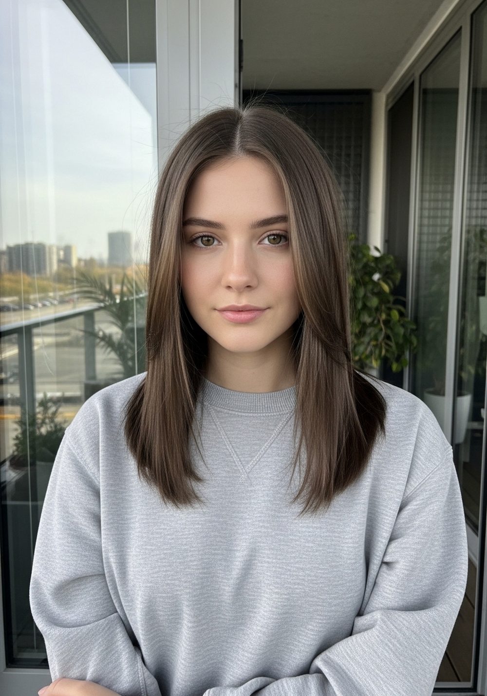 Smoky Mushroom Brown Dimension Refresh Hairstyle