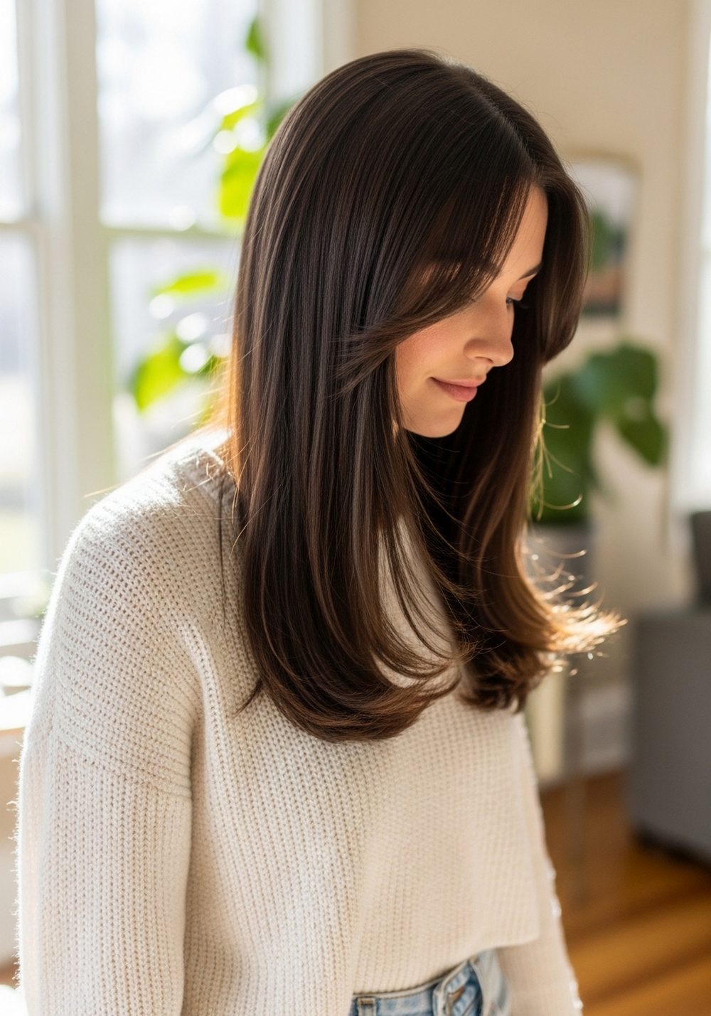 Soft Face-Framing Layers