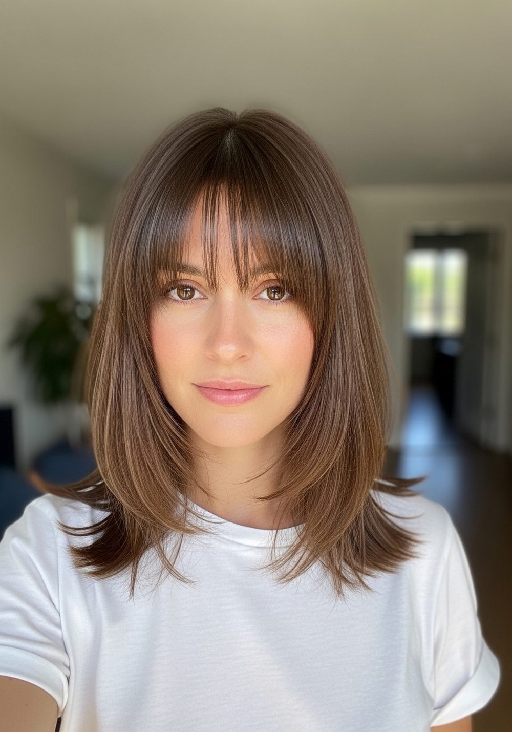 Soft Face-Lifting Butterfly Fringe