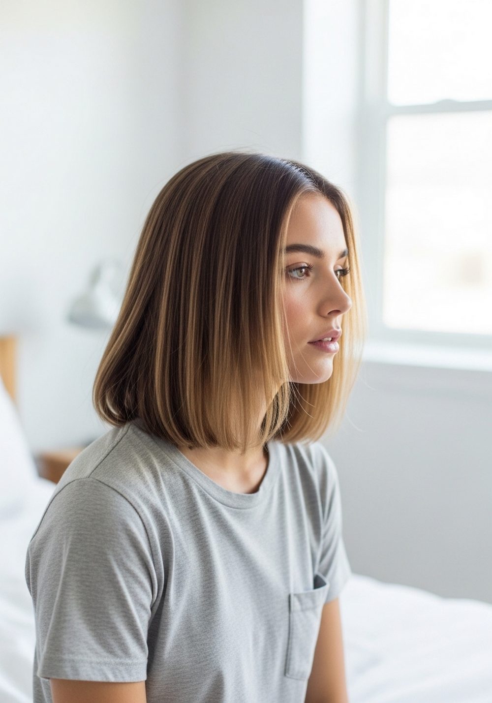 Soft Layered Italian Bob
