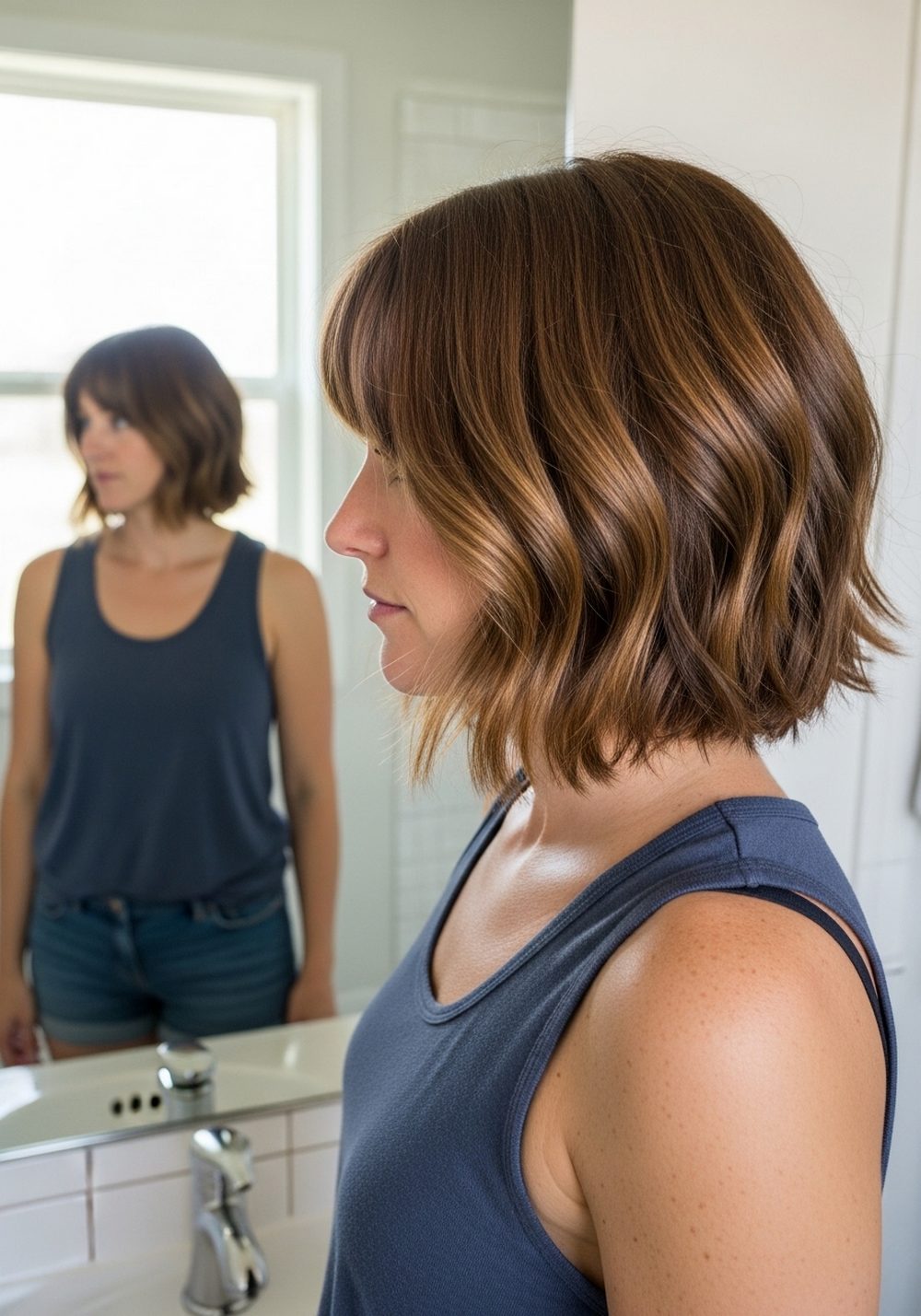 Soft S-Bend Flat-Iron Waves