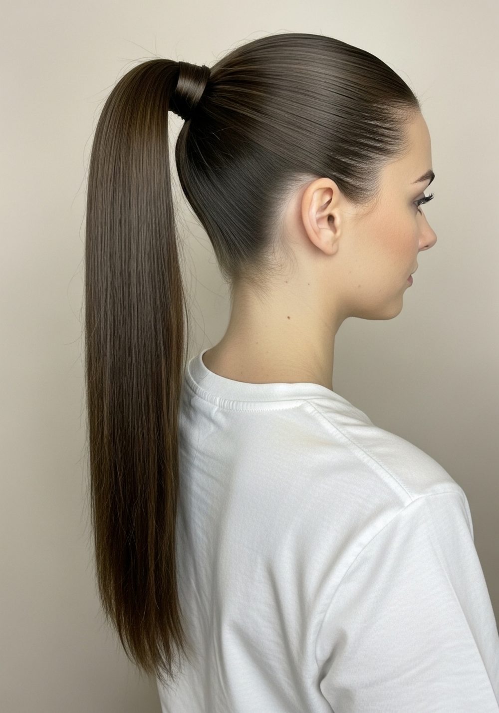 Super Sleek High Ponytail