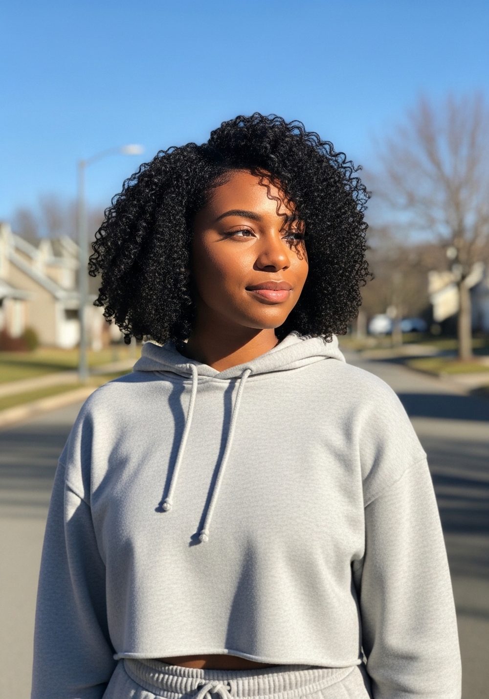 Textured Micro Bob Hairstyle