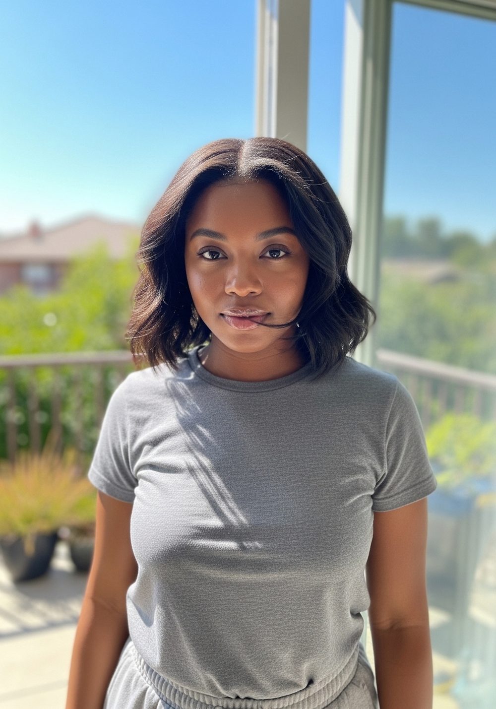 Tousled Weave Bob Hairstyle