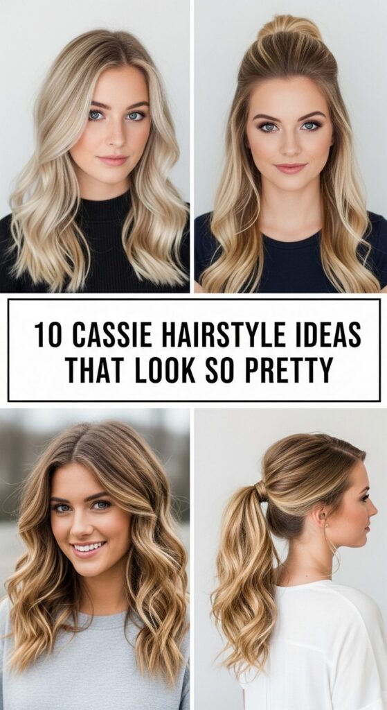 Cassie Hairstyle Ideas That Look So Pretty