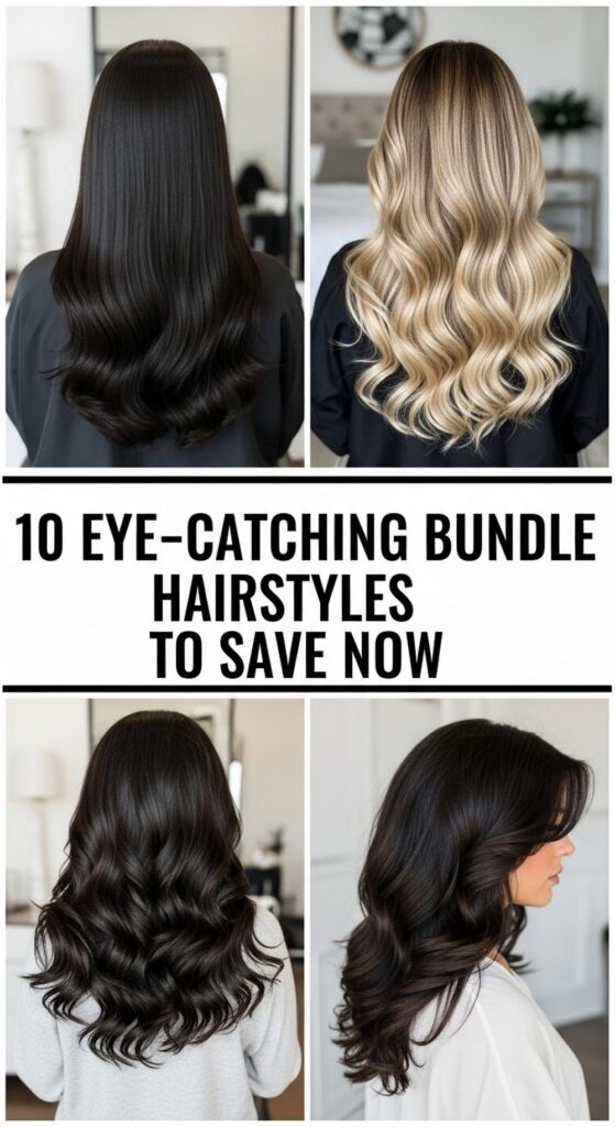 Eye-Catching Bundle Hairstyles to Save Now