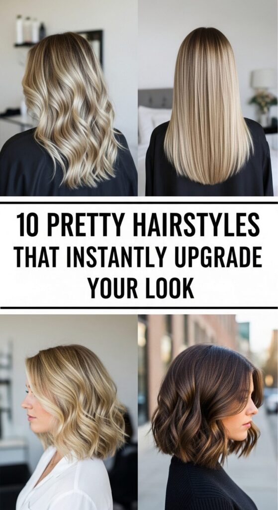 Pretty Hairstyles That Instantly Upgrade Your Look