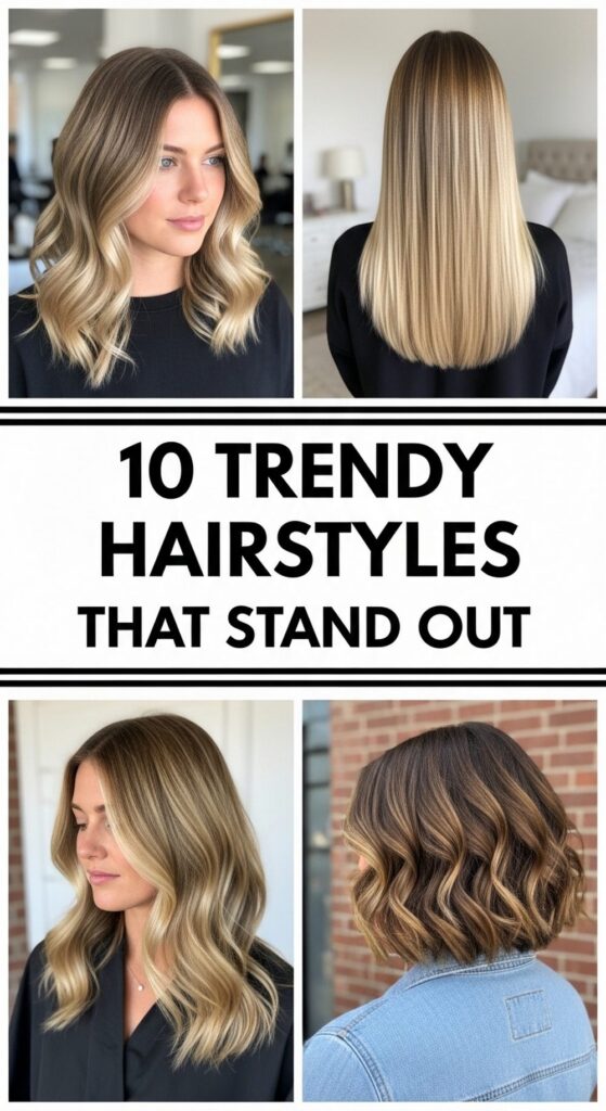 Trendy Hairstyles That Stand Out