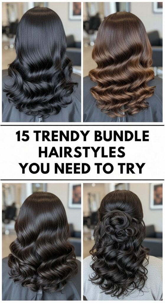 Trendy Bundle Hairstyles You Need to Try