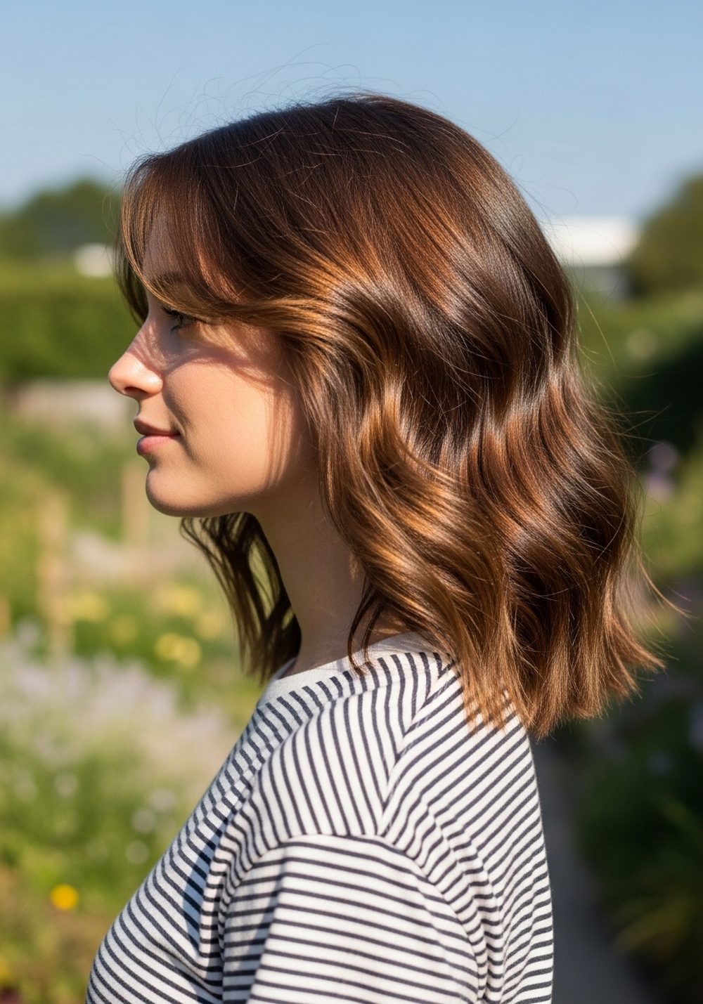 Airy Day-After Glossy S-Waves Refresh Hairstyles