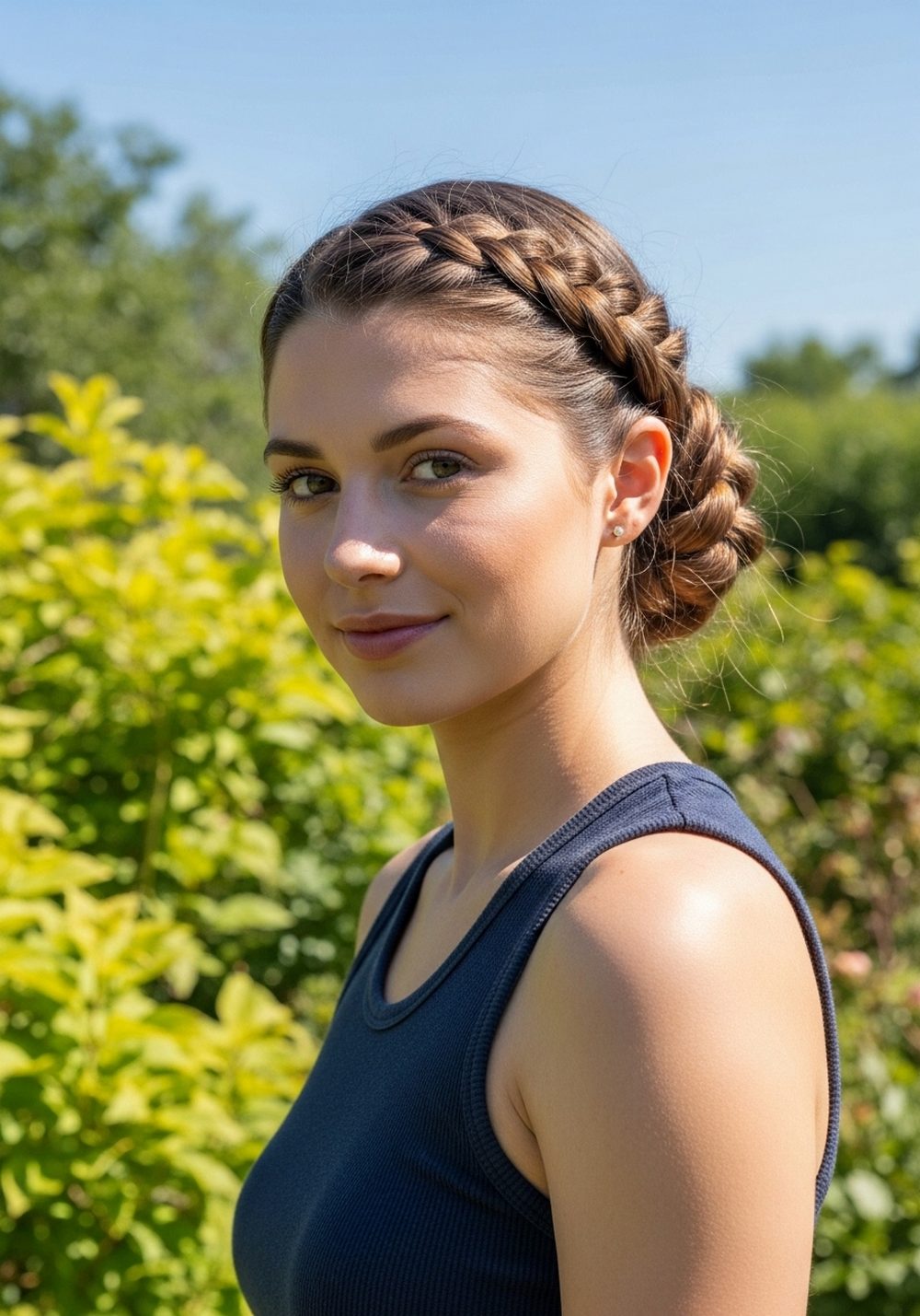 Braided Base Bundle Hairstyle