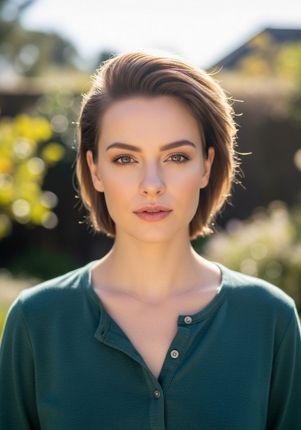 Brushed-Back Salon Diana Hairstyle