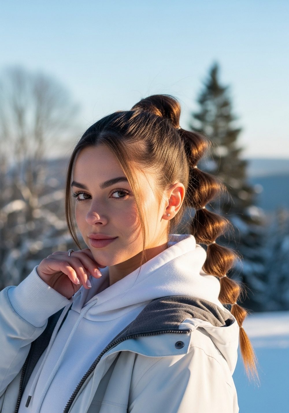Bubble Ponytail Hairstyles