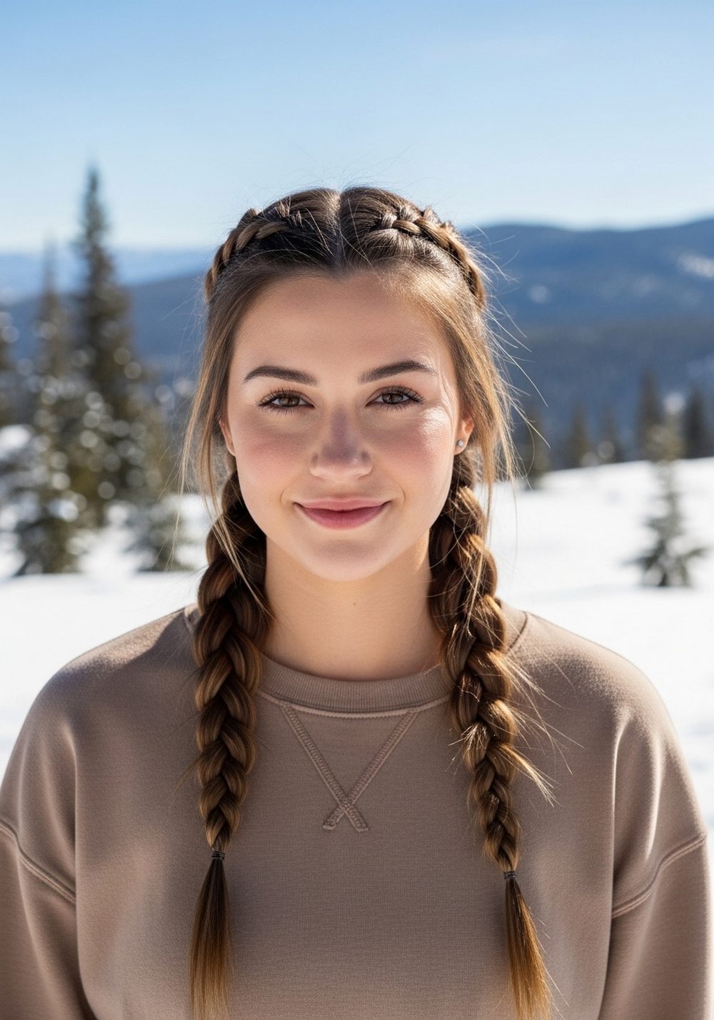 Classic Single French Braid Hairstyle