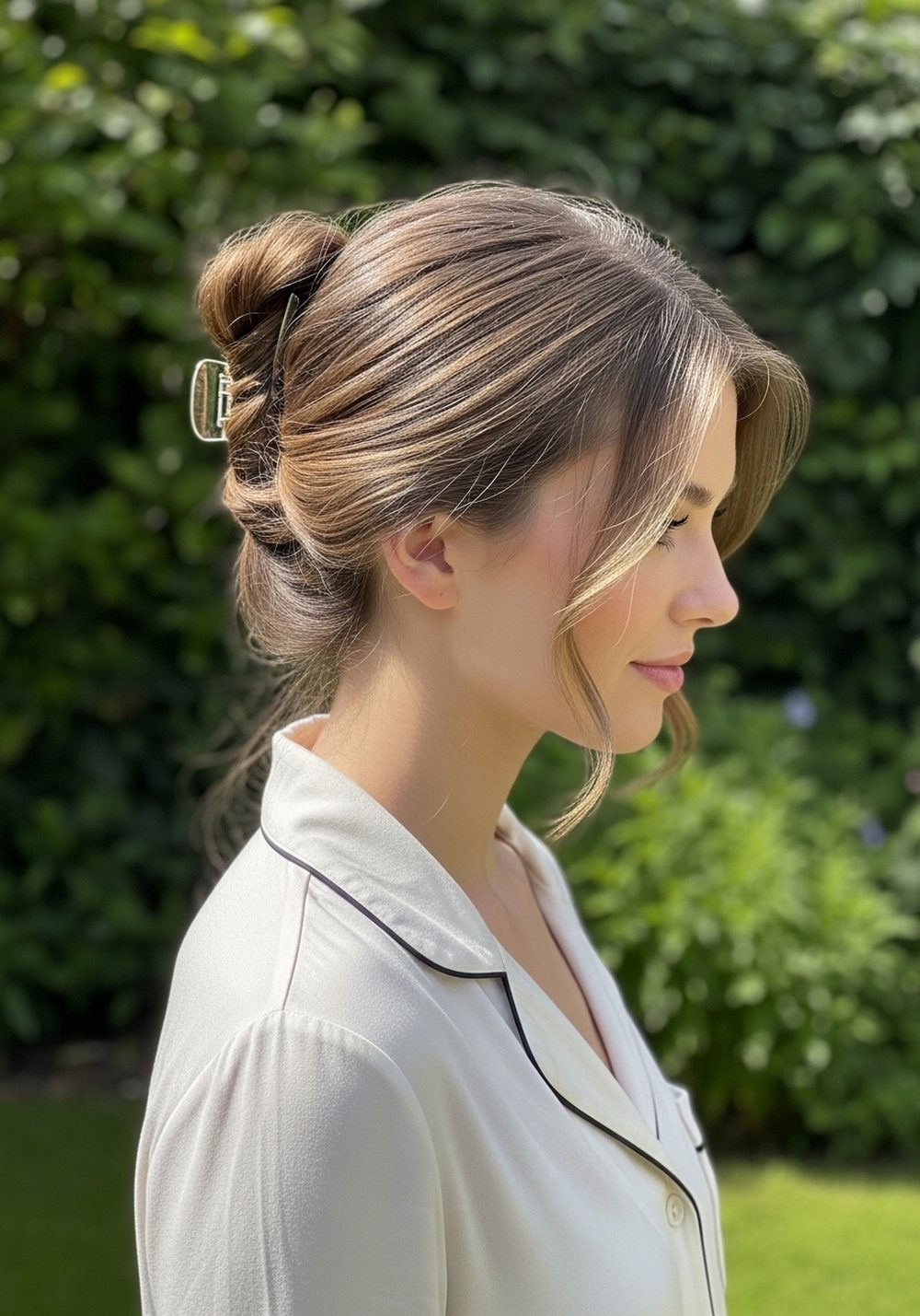 Claw Clip Twist Hairstyle