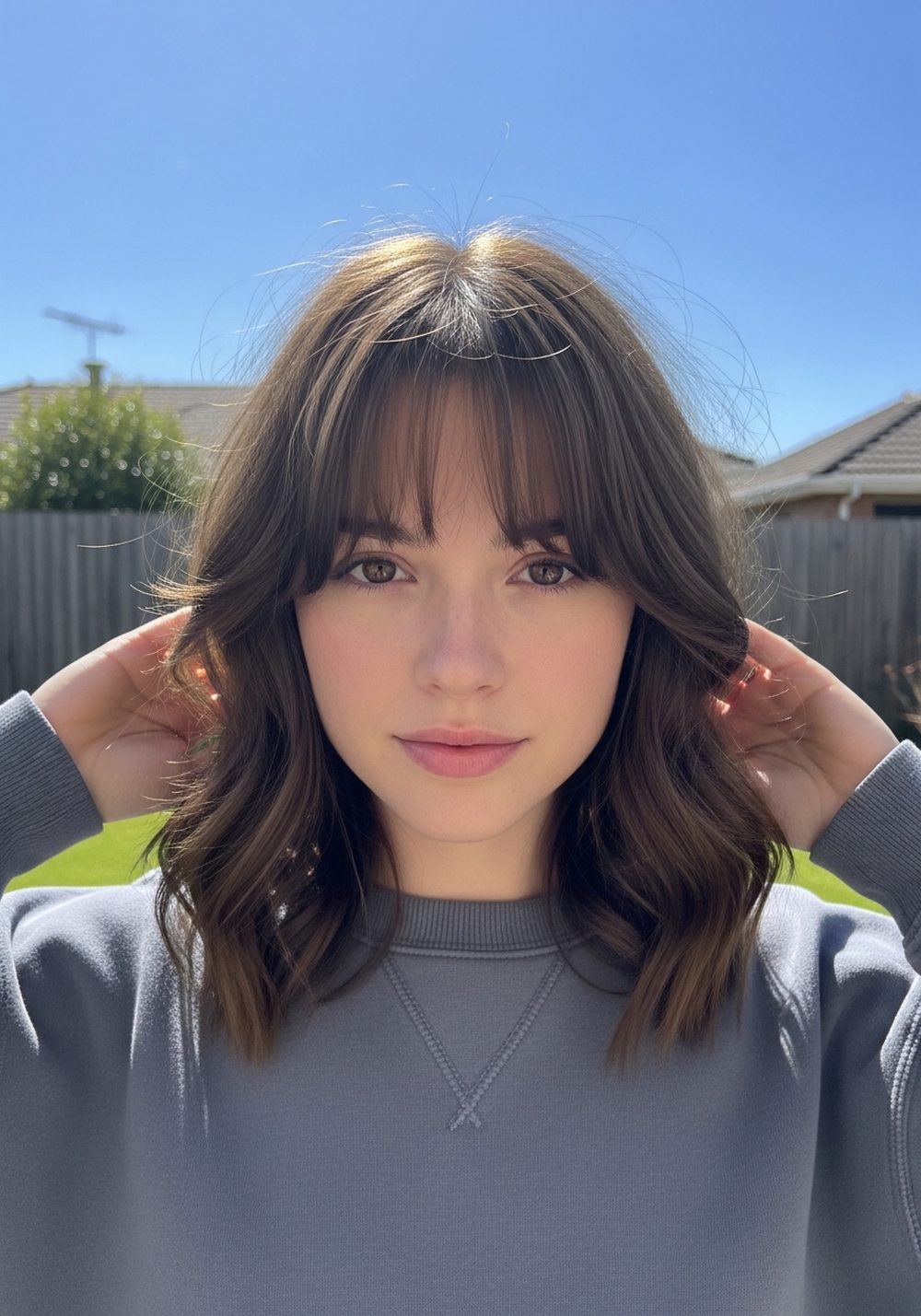 Curtain Bangs Front Layers Hairstyles