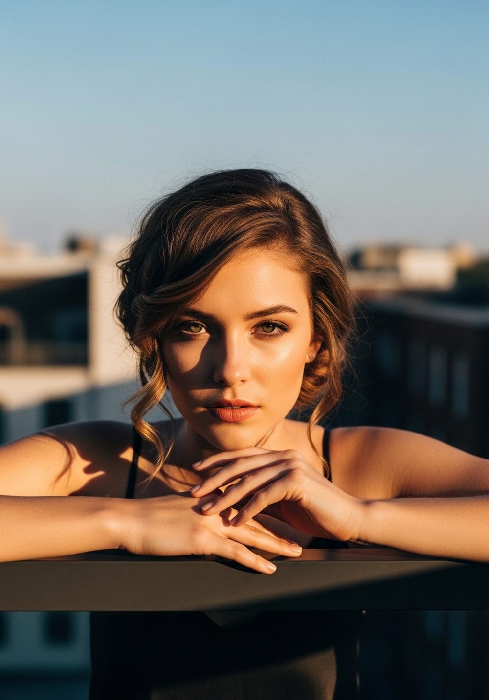 Elegant Twisted Bundle Hairstyle