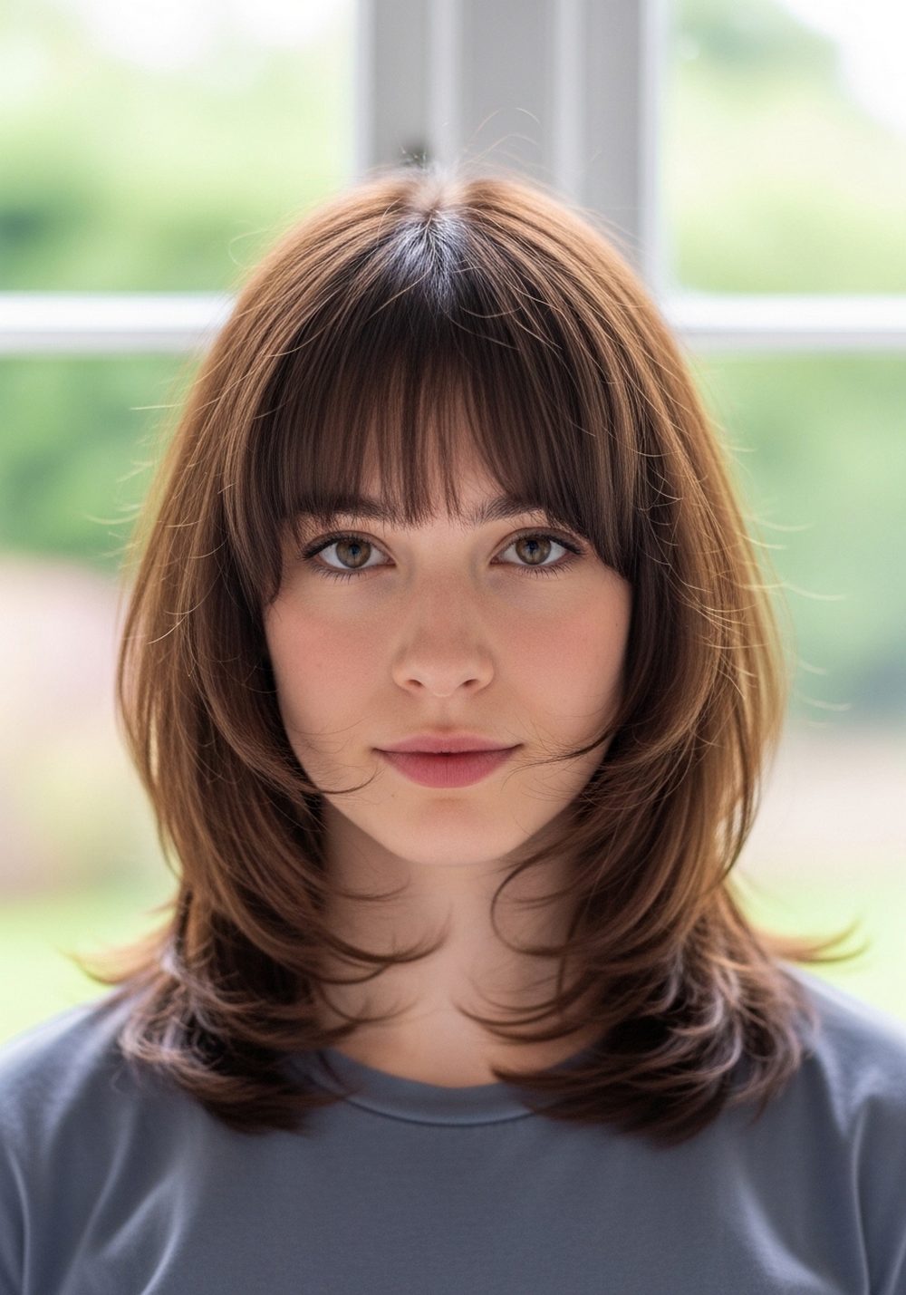 Front Layers with Wispy Bangs Hairstyles