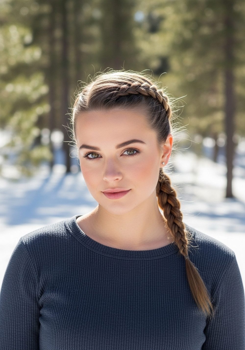Low Ponytail Braid Hairstyles
