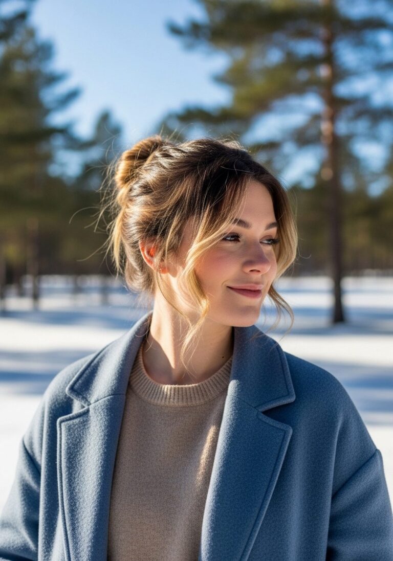 Messy Low Bun Hairstyles