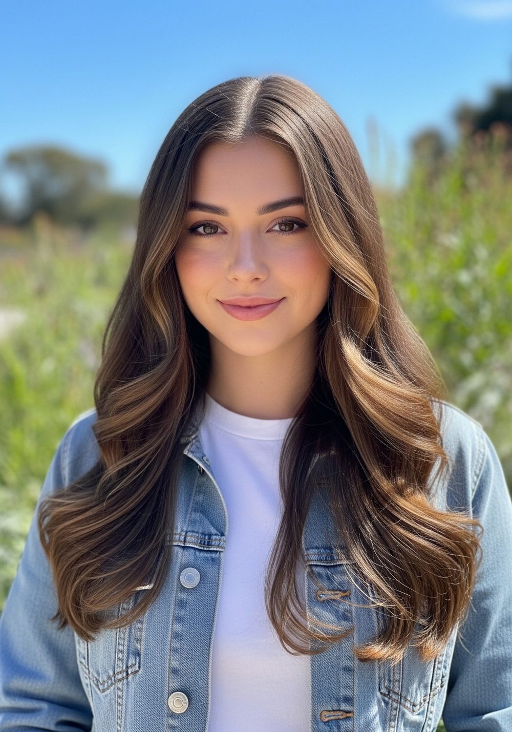 Middle-Part Body Wave Bundle Hairstyles