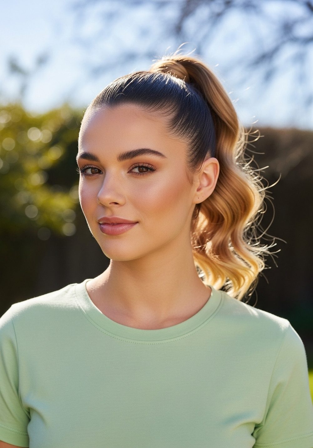 Polished Ponytail Hairstyle