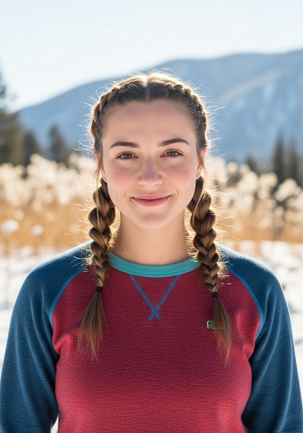 Rope Braid Pigtails Hairstyle