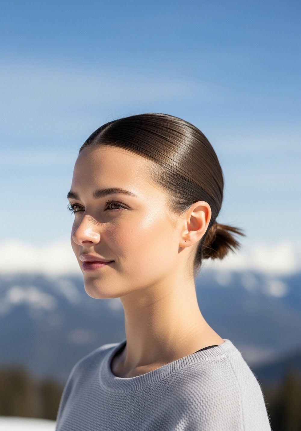 Sleek Low Ponytail Hairstyles