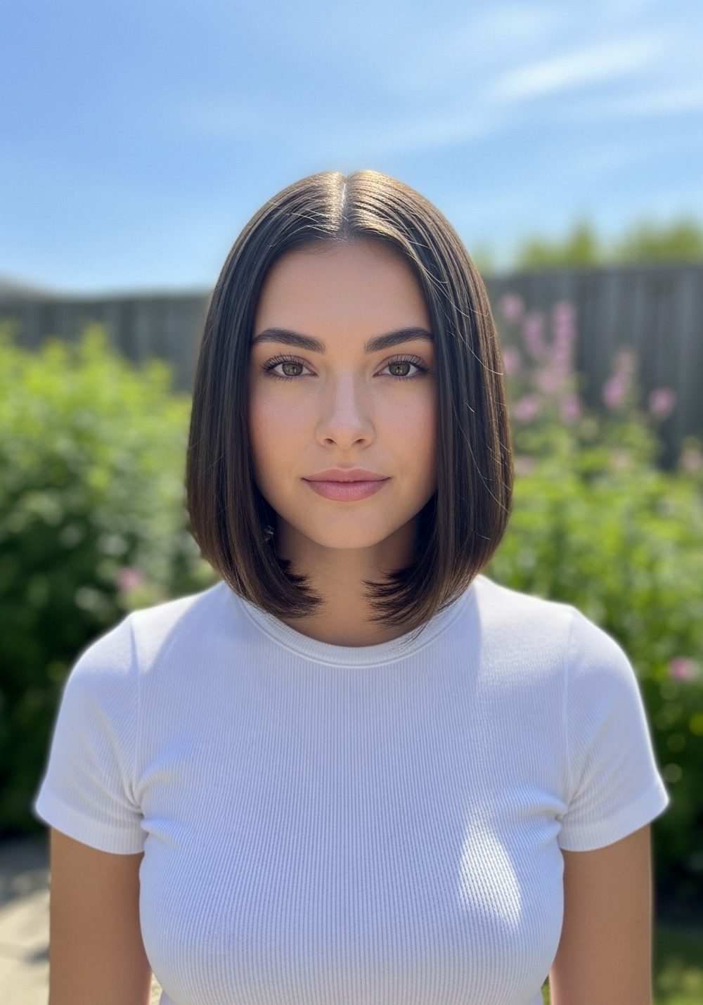 Soft Glass Bob Hairstyle