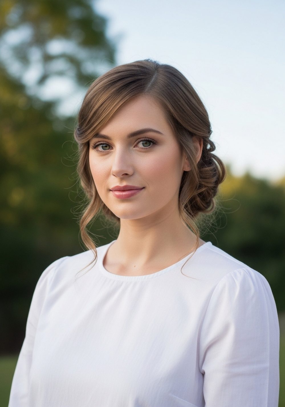 Soft Twisted Bundle Hairstyle