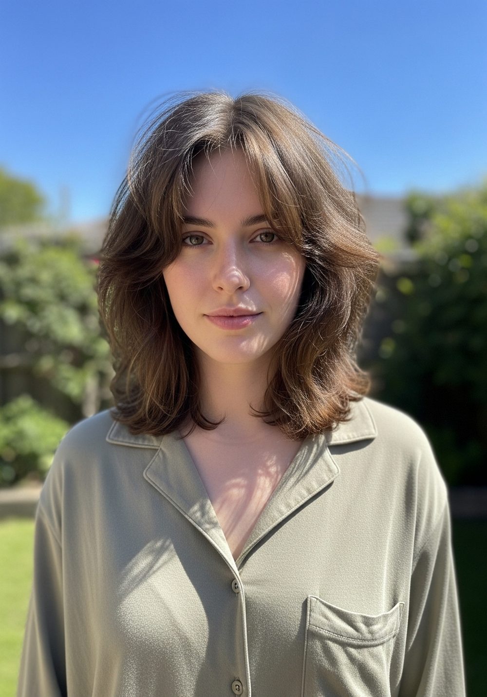 Textured Shag Cut Hairstyle