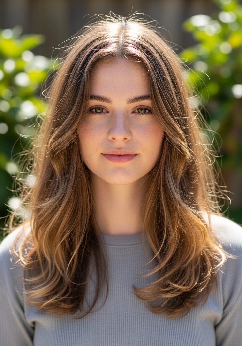 Wispy Bottom Layer Cut Hairstyle