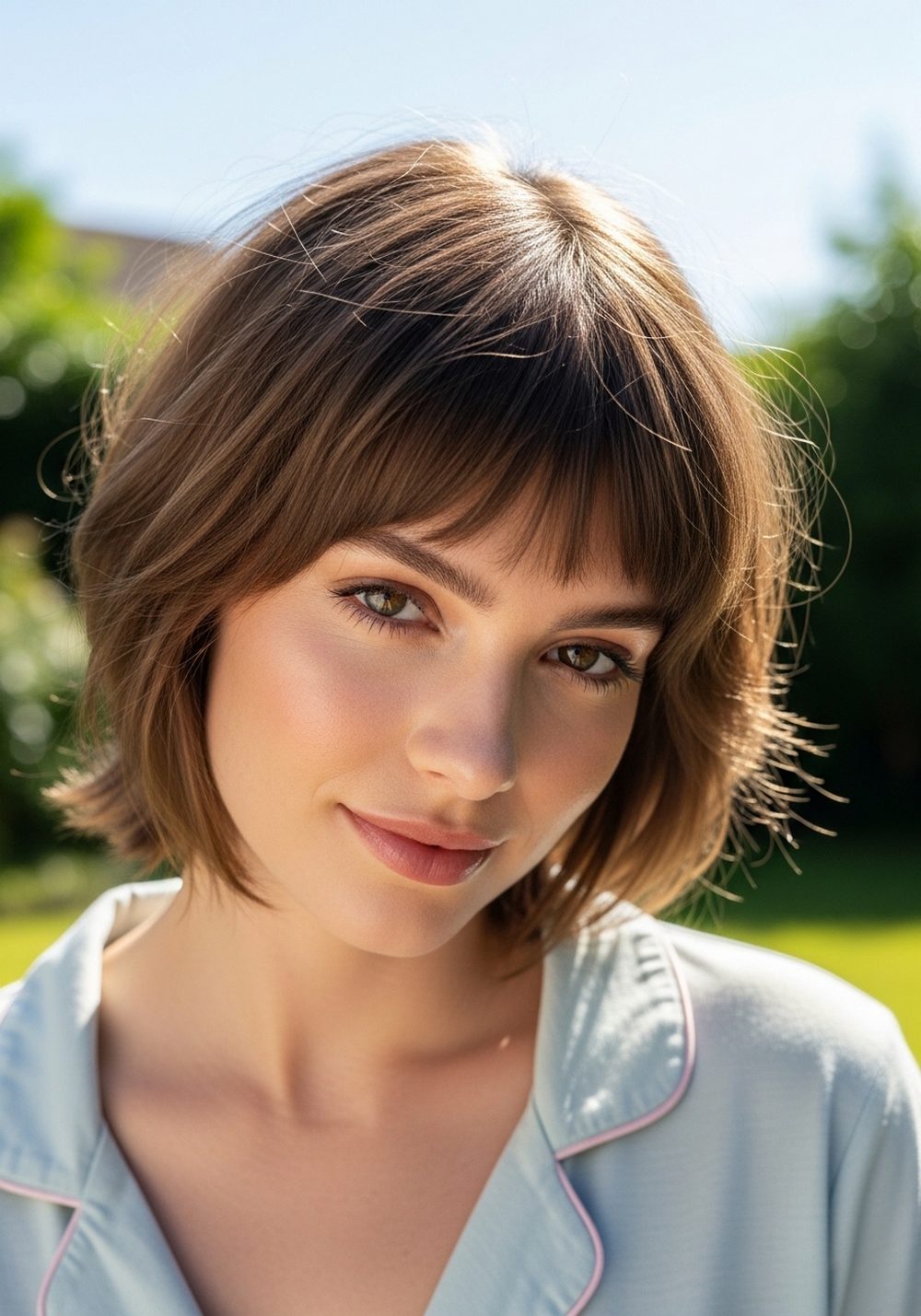 Wispy Fringe Diana Hairstyle