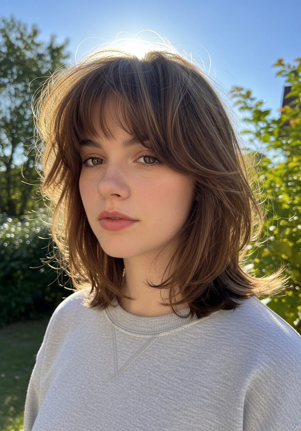 Wispy Shag Cut Hairstyle